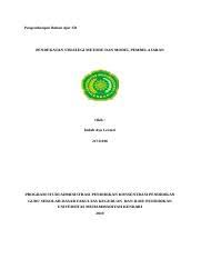 Paradigma baru proses pendidikan formal • pendidikan lebih menekankan pada proses pembelajaran (learning) daripada mengajar (teaching). 2 Dukungan Yang Diberikan Kepada Siswa Adalah Dalam Bentuk Bantuan Atau Course Hero