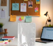 Amazon.com: Transparent PVC Sleeve Cover Binder Notebook ...