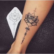 Gorgeous Lotus Flower Leg Tattoos Tattoos Foot Tattoos Beautiful Tattoos
