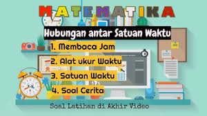 Muatan pelajaran matematika kelas 3 sd pada pembelajaran tema 3 subtema 4, salah satunya adalah tentang jam (satuan waktu). Pembelajaran Matematika Kelas 3 Tema 3 Subtema 4 Hubungan Antar Satuan Waktu Youtube