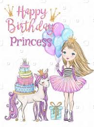 Birthday Images For Kids Cartoon Happy Birthday Little Girl Princess In 2020 Birthday Wishes For Kids Happy Birthday Little Girl Happy Birthday Kids