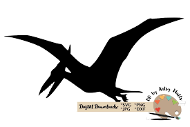 Download Dinosaur Svg Pterodactyl Silhouette Dinosaur Bedroom Decor 99415 Svgs Design Bundles