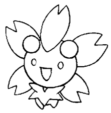 Online coloring & 5000 printable coloring pages for kids at coloring24.com! Coloring Pages Pokemon Cherrim Drawings Pokemon