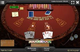 Play online poker at america's largest poker site. 3 Card Poker Basic Rules Features Bonus Payouts