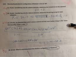 We did not find results for: 12 The Shorthand Electron Configuration Of Niobium Chegg Com