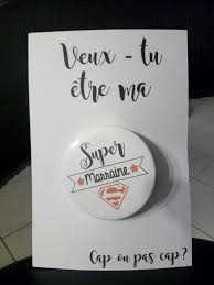 Badge Carte Marraine Demande Veux Tu Etre Ma Super Marraine Marraine Annonce Parrain Marraine Demande Parrain Marraine