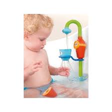 • a battery operated bath spout that easily attaches and draws water from the tub creating an endless stream without wasting water from the bath tap. Water Game Flow N Fill Spout Yookidoo
