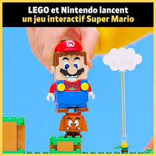 Lego Et Nintendo Lancent Un Jeu Interactif Super Mario Video Lego Super Mario Lego Mario Mario Toys