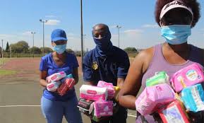 Supporting young girls with sanitary products