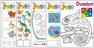 Preschool And Kindergarten Worksheets About Pets Hayvanlar