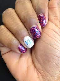 Ku Nails Rock Chalk Painted Toe Nails Sports Nails Cool Nail Designs