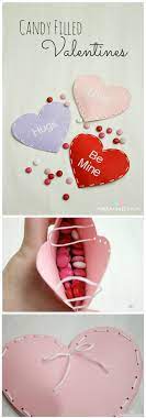 Candy Filled Valentines Valentines Diy Valentines For Kids Valentine Crafts For Kids