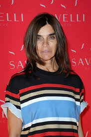 Chic layered hairstyles for blonde hair. Carine Roitfeld Medium Layered Cut Carine Roitfeld Shoulder Length Hairstyles Lookbook Stylebistro