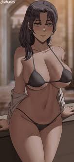 Rule 34 Dev - 1boy 1girl age_difference blush breasts brown_eyes brown_hair  carla_yeager censored cleavage eren_yeager fellatio has_uncensored_version  hetero incest jcm2 large_breasts long_hair mature_female mosaic_censoring  mother_and_son nipples ...