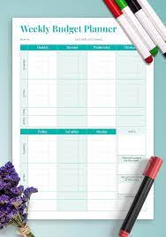 10 best printable budget worksheets. Download Printable Simple Weekly Budget Template Pdf