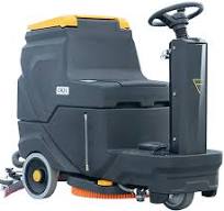 Ride-On Floor Scrubber CR21 with a Complete Set of Parts ...