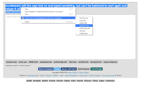 } public static string tocamelcase(this string input) { string words = input.split(' '); Convert Case Menu