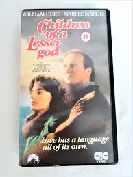 Children of a Lesser God - William Hurt Marlee Matlin VHS Video Movie  Cassette Tape Big Box Large Case - Etsy