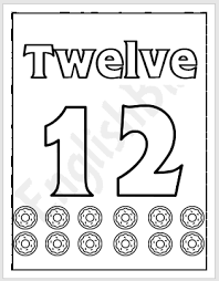 You can use our amazing online tool to color and edit the following number 12 coloring pages. Number 12 Coloring Page For Kids Englishbix