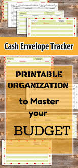 Cash Envelope System Cash Tracker Log Expense Tracker Money Management Cash Organizer Get Organized Yo Cash Envelope System Envelope System Cash Organizer