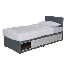 In medium to small bedrooms, place it against the wall. Buy Argos Home Devon Essentials Single Slide Store Divan Ottoman And Storage Beds Argos