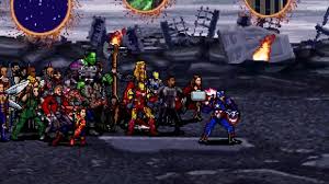 Avengers Endgame So Wurde Der Finale Kampf In Einem 16 Bit Spiel Aussehen Rebelgamer De
