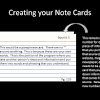 Transform index cards into a tape bound journal by joggles.com. 1