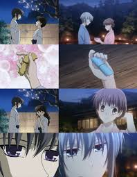 After tohru is taken in by the soma family, she learns that twelve family members transform involuntarily into animals of the chinese zodiac and helps them deal with the emotional pain caused by the transformations. Yuushaninarenakattabakaraidaa Fruits Basket 2001 Episode 12 Fruits Basket 2019 Episode 11 Fruits Basket Anime Fruits Basket Manga Fruits Basket