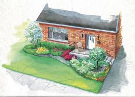 Go with a flattering front yard landscape design. Front Yard Landscape Design A Sample Shopping List 1 Landscape Ontario