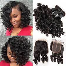 Cool2day Top 8a Peruvian Virgin Hair With Closure Wet And Wavy Human Hair With Closure Short Bob Weave Human Weave Hairstyles Natural Hair Pictures Human Hair