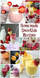 Fruit Smoothie Recipes Collection Recette Smoothie Fruit Smoothie Recette