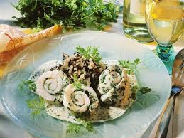 Seezungenrouladen Mit Kerbelsosse Und Wildreis Rezept Cooking Rezepte Kerbel Und Reis