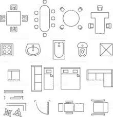Isometric modern bedroom furniture room cutaway vector. 98 Floor Plan Symbols Ideas Floor Plan Symbols How To Plan Interior Design Drawings