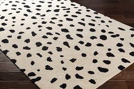 Black And White Area Rug Transparent Background Surya Stella Dalmation Rug Animal Wool Area Rug Rugs Direct Black Area Rugs Area Rugs Rugs