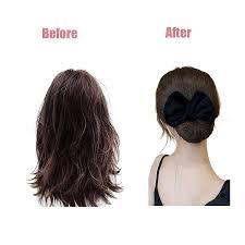 Just a simple hair accessory or a strategically placed braid can take the style quotient of the bun to the next level. Buy Bun Maker For Hair Hair Bun Maker Hair Bun Hair Accessories For Women Classy Multicolor Cloth Magic Clip And Twist Hair Tool Fast Easy Donut Bun Maker Diy French Twist Bun Shaper B 2pcs Online In