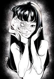 Tomie Junji Ito Posters By Pinkbabygirl Redbubble Horror Art Japanese Horror Junji Ito