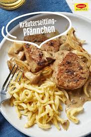 Krauterseitling Pfannchen Mit Kalbsfilet Rezept Krauterseitlinge Kalbsfilet Lebensmittel Essen