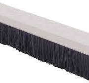RS PRO Black Nylon, Aluminium Brush Strip, 150 mm