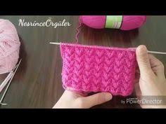 Iki Renkli Iri Tohumlar Orgu Modeli Youtube Baby Knitting Patterns Orgu Orgu Desenleri