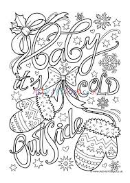 Explore 623989 free printable coloring pages for your kids and adults. Free Printable Winter Coloring Pages For Adults Novocom Top