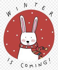 Winter Is Coming Png Bunny Cute Christmas Greeting Christmas Sticker Premium Image By Rawpixel Purple Wallpaper Iphone Christmas Greetings Christmas Stickers