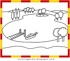 Lake Coloring Pages To Print Super Coloring Pages Coloring Pages Pixel Art Games