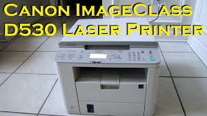 I have never been able to get it to scan. Canon Imageclass D530 Laser Printer Unboxing Youtube