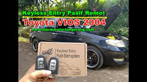 Most of the tricks rely on using the key in the door; Keyless Entry Toyota Vios 2004 Alarm Mobil Tangerang Alarm Mobil Cirebon Youtube