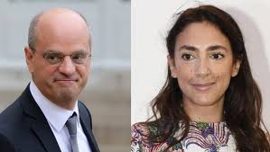 Jean michel blanquer, ministre de l'éducation incapable de conjuguer.et c'est ce personnage incompétent et prétentieux qui prétend expliquer aux vrais. Minister Jean Michel Blanquer As A Couple With Columnist Anna Cabana The Bfmtv Management Is Responding