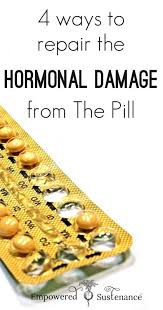 4 Ways To Repair The Hormone Imbalance From The Pill Hormonal Birth Control Birth Control Detox Health And Nutrition