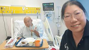 终于换去普通病房了谢谢大家的问候和关心也谢谢大家为Alan祷告感恩