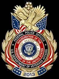 States Veterans Affairs Police 57th Presidential Inauguration Badge Polizei Amerika