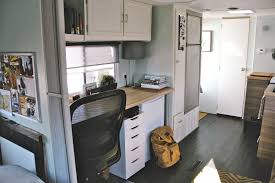 Here are some of our favorite rv bathroom makeovers. 27 Amazing Rv Travel Trailer Remodels You Need To See Remodeled Campers Travel Trailer Remodel Interior Remodel