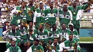General view of a game between nigeria and brazil at the 1996 olympic games in atlanta, georgia. Olympics Football I Would Have Loved To Be A Part Of Nigeria Ajax Legend Finidi George On Missing Atlanta 96 Goal Com